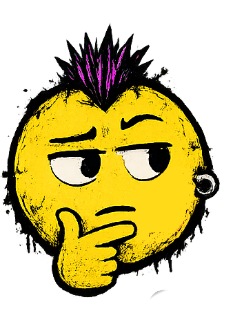 Emoji Punk  thinking